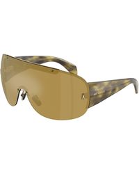 Moncler - Me4012 Rizon 10077I Sunglasses Metal Pilot Normal - Lyst