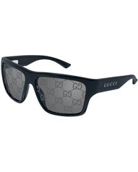 Gucci - Gg2239S 004 Sunglasses Injected Geometric Mirrored - Lyst