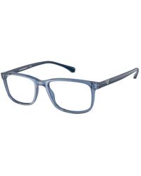 Emporio Armani - Ea3098 5842 Optical Frames Acetate Squared - Lyst