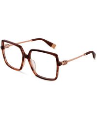 Furla - Vfu872 0Gg7 Optical Frames Acetate Squared - Lyst