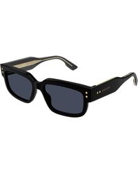 Gucci - Gg1218S 001 Sunglasses Acetate Squared Normal - Lyst
