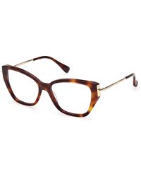Max Mara - Mm5117 052 Optical Frames Acetate Cat Eye Normal - Lyst