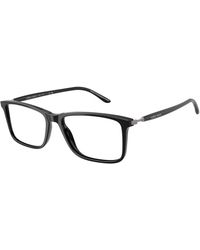 Giorgio Armani - Ar7261 6167 Optical Frames Acetate Transparent Squared Normal - Lyst