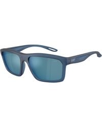 Moncler - Q74014 644580 Sunglasses Injected Squared Mirror - Lyst