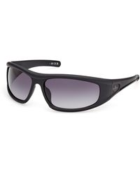 adidas Originals - Or0142 02B Sunglasses Injected Smoke Round Normal - Lyst