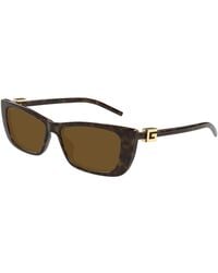 Gucci - Gg1681S 004 Sunglasses Injected Cat Eye - Lyst