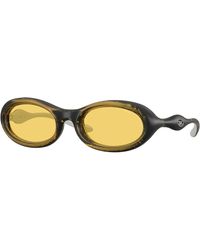 DIESEL - Dl3011U 203085 Sunglasses Injected Round Normal - Lyst