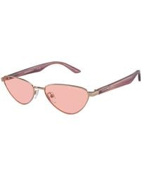 Emporio Armani - Ea2153 3011/5 Sunglasses Metal Geometric Normal - Lyst