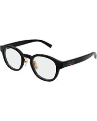 Gucci - Gg1988Ok 003 Optical Frames Injected Transparent Round - Lyst