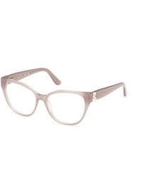 Guess - Gm50061 59 Optical Frames Acetate Cat Eye Normal - Lyst