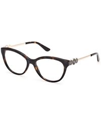 Guess - Gu50230 052 Optical Frames Acetate Cat Eye Normal - Lyst