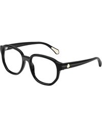 Moncler - Me2027 3043 Optical Frames Acetate Transparent Pillow Normal - Lyst
