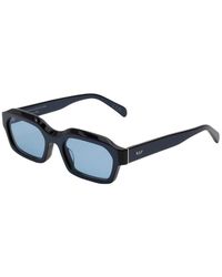 Retrosuperfuture - Ajs Boletus Metallic Sunglasses Acetate Squared Normal - Lyst