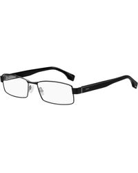 BOSS - Boss 1519 003 Optical Frames Steel Squared - Lyst