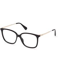 MAX&Co. - Mo5104 001 Optical Frames Injected Squared Normal - Lyst