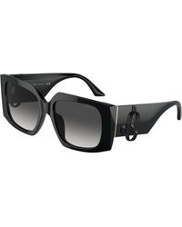 Jimmy Choo - Jc5006U 50008G Sunglasses Acetate Butterfly Normal Shaded - Lyst