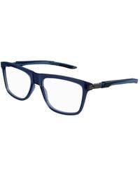PUMA - Pu0379O 002 Optical Frames Acetate Transparent Squared - Lyst