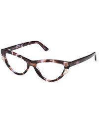 Guess - Gm50047 083 Optical Frames Acetate Cat Eye Normal - Lyst
