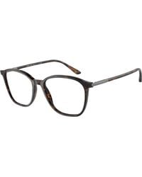 Giorgio Armani - Ar7237 5962 Optical Frames Acetate Transparent Pantos Normal - Lyst