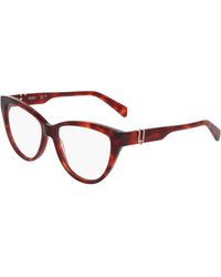 Liu Jo - Lj2826R 640 Optical Frames Acetate Cat Eye Normal - Lyst