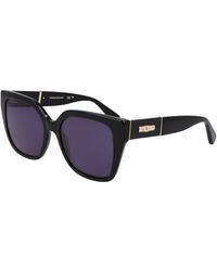 Longchamp - Lo754Sl 001 Sunglasses Acetate Butterfly Normal Normal - Lyst