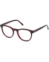Timberland - Tb50071 066 Optical Frames Acetate Round Normal - Lyst