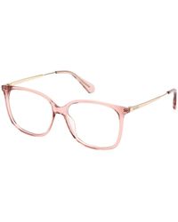 MAX&Co. - Mo5104 072 Optical Frames Injected Squared Normal - Lyst
