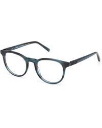 Timberland - Tb50071 092 Optical Frames Acetate Round Normal - Lyst
