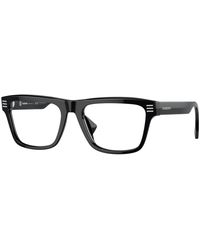 Burberry - Be2387 3001 Optical Frames Acetate Transparent Squared Normal - Lyst