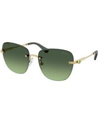 Swarovski - Sk7043 40172A Sunglasses Metal Squared Normal Nuanced - Lyst