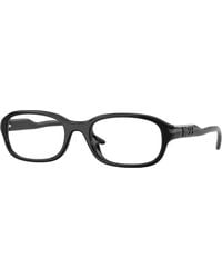 DIESEL - Dl6015U 2001 Optical Frames Injected Transparent Squared Normal - Lyst