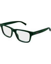 Gucci - Gg1987O 004 Optical Frames Injected Transparent Squared - Lyst