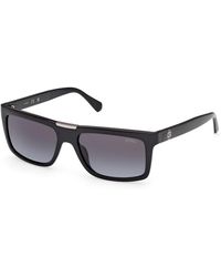 Guess - Gu00274 01B Sunglasses Injected Smoke Squared Normal - Lyst