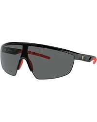 FERRARI SCUDERIA - Fz6005U 501/87 Sunglasses Injected Squared Normal - Lyst