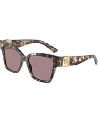 Dolce & Gabbana - Dg4470 34387N Sunglasses Acetate Squared Normal - Lyst