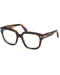 Tom Ford - Ft6094-B 055 Optical Frames Acetate Squared Normal - Lyst