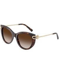Tiffany & Co. - Tf4232 80153B Sunglasses Acetate Butterfly Normal Shaded - Lyst