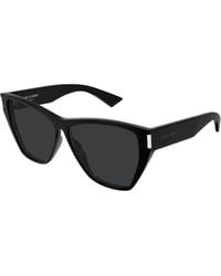 Saint Laurent - Sl 927 001 Sunglasses Acetate Cat Eye - Lyst