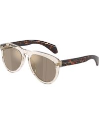 Moncler - Me6020U Isopleth 30035A Sunglasses Acetate Pilot Normal - Lyst