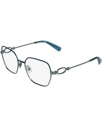 Longchamp - Lo2184 400 Optical Frames Metal Squared Normal - Lyst