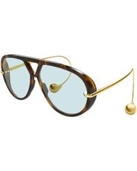 Bottega Veneta - Bv1273S 007 Sunglasses Acetate Geometric - Lyst
