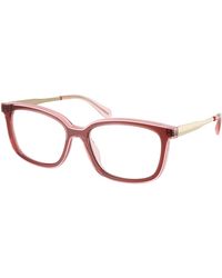 Michael Kors - Mk4183U Asturias 3913 Optical Frames Injected Transparent Squared Normal - Lyst