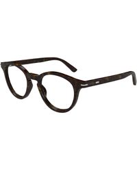 Gucci - Gg1727O 001 Optical Frames Acetate Transparent Round - Lyst