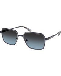 Michael Kors - Mk1176 Dana Point 1207V1 Sunglasses Metal Squared Normal Shaded - Lyst