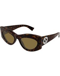 Gucci - Gg1843S 002 Sunglasses Acetate Cat Eye - Lyst