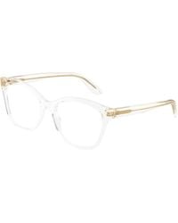 Dolce & Gabbana - Dg3451 3133 Optical Frames Acetate Butterfly Normal - Lyst