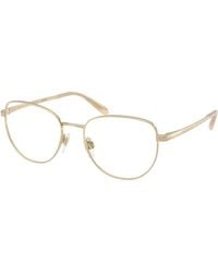 Ralph Lauren - Rl5141 9116 Optical Frames Metal Transparent Round Normal - Lyst