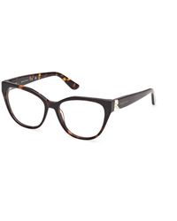 Guess - Gm50061 52 Optical Frames Acetate Cat Eye Normal - Lyst