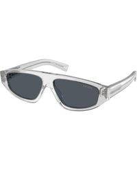 Prada - Pr C02S 17P70B Sunglasses Acetate Geometric Normal - Lyst