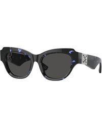 Burberry - Be4423 411187 Sunglasses Acetate Geometric Normal - Lyst
